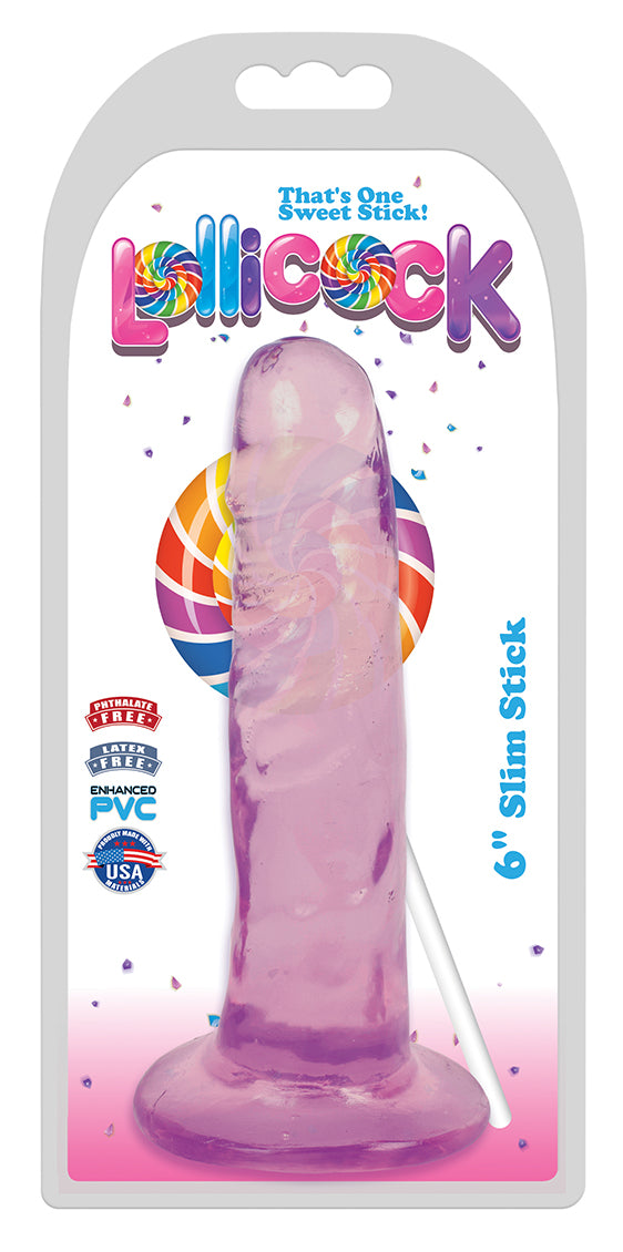 6 Inch Slim Stick Grape Ice