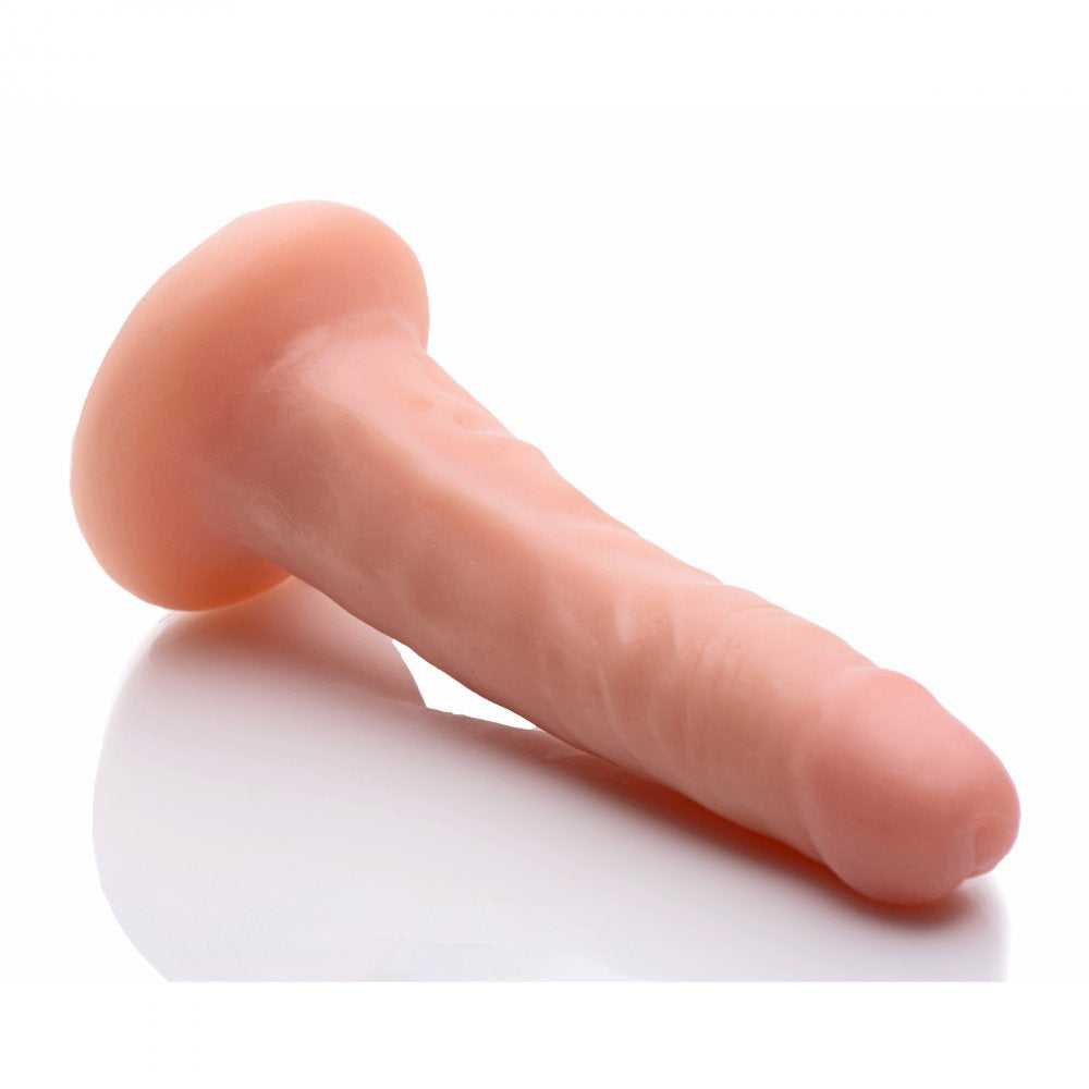 6 Inch Slim Dildo- Flesh 6 Inch Slim Dildo- Flesh