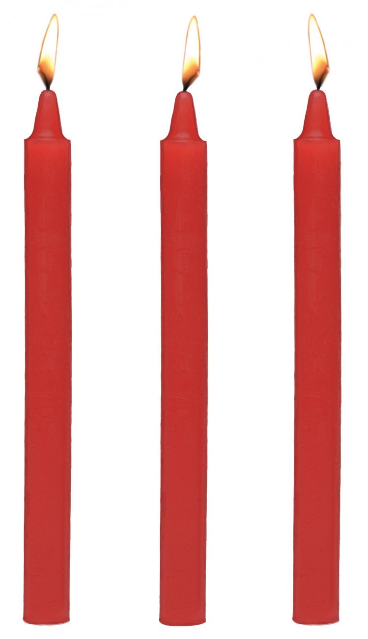 Fetish Drip Candles 3 Pack - Red