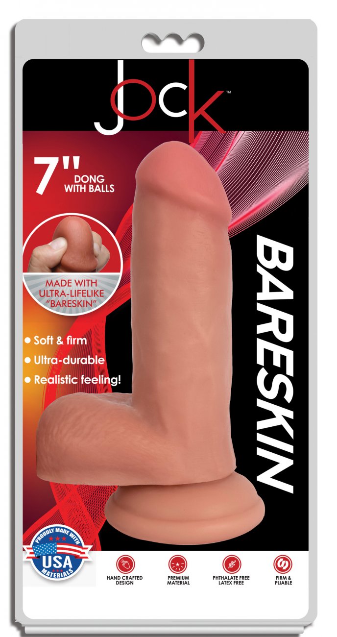 Jock Light Bareskin Dildo with Balls