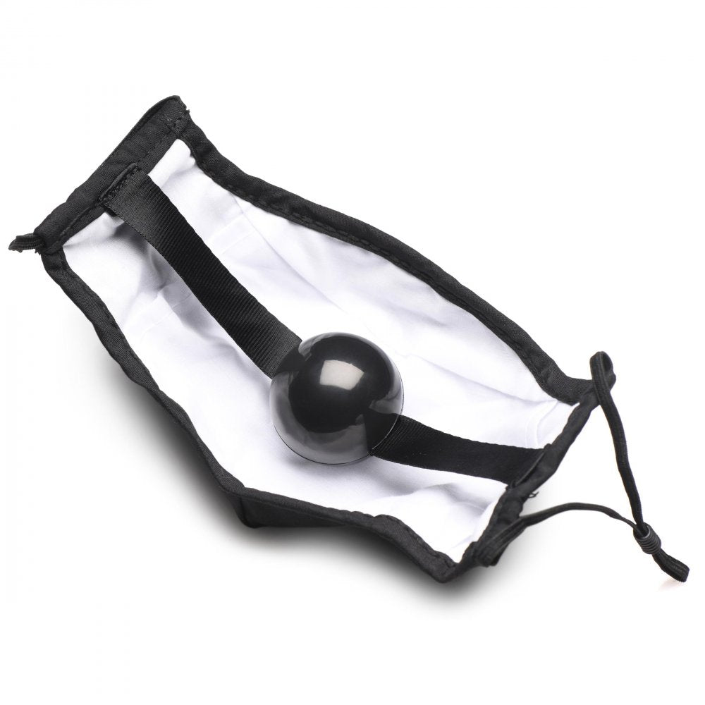 Under Cover Ball Gag Face Mask