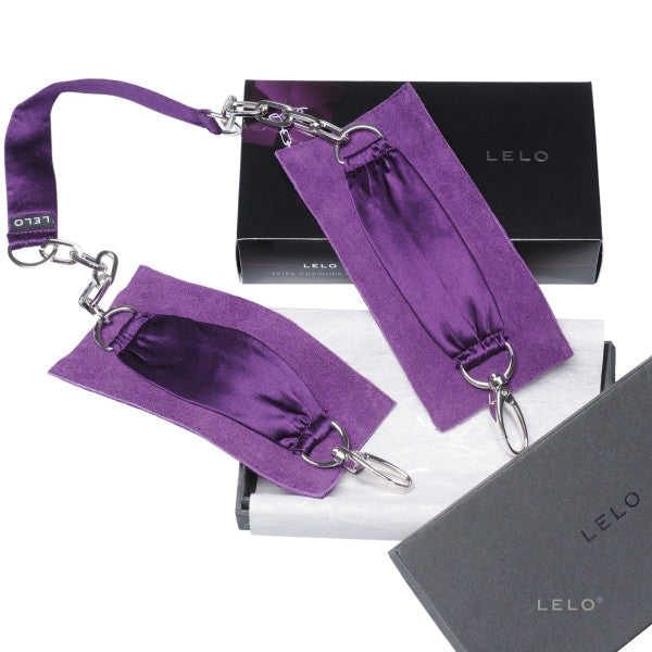 SUTRA Chainlink Cuffs, Purple